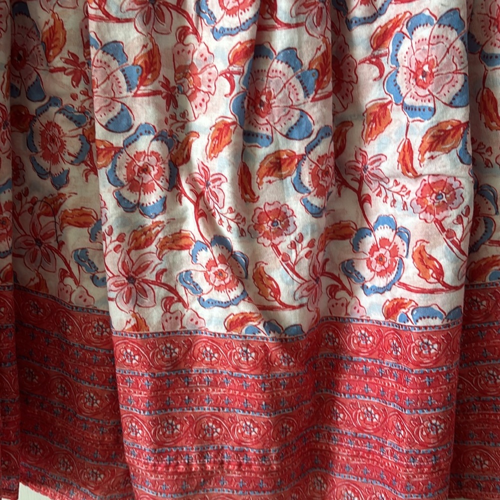 NWT Vineyard Vines floral print pin tuck dress - Picture 6 of 8